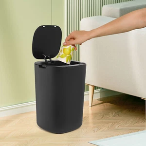 Cubo de basura automático de 12 litros con sensor inteligente cocina basura l cubo de basura para baño - Imagen 1 de 19