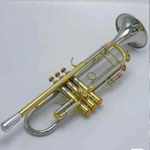 Professional Cupronickel Weighted Trumpet Flat B Key Craft Made Jazz Instrument - Picture 1 of 12