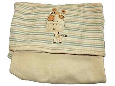 3B 30x40 Summer Nature's Purest Giraffe Safari baby Crib Blanket/Comforter Lovey - Image 1 of 4