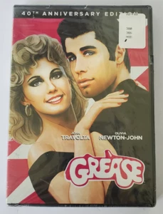 GREASE-40th Anniversary Edition/John Travolta&Olivia Newton-John(NEW/SEALED DVD) - Imagen 1 de 2