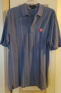 MLB Chicago Cubs Polo Shirt Mens Size Medium - Picture 1 of 2