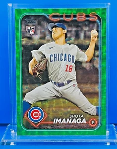 Shota Imanaga RC (#442) - 2024 Topps Serie 2 LÁMINA DE HIELO VERDE (#189/499) - Imagen 1 de 2
