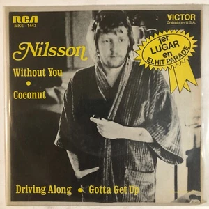NILSSON - WITHOUT YOU - 1972 MEXICAN 7¨ EP PS POP 70'S - Picture 1 of 4
