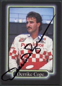 Derrike Cope #10 signed autograph auto 1990 Maxx NASCAR Racing Trading Card - Picture 1 of 1