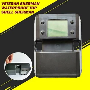 Per Veterano Sherman Top shell case Sherman nuovo design schermo LCD impermeabile - Foto 1 di 8