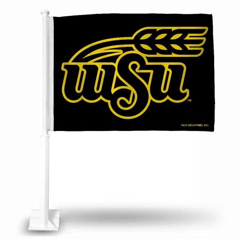 Wichita State Shockers 11X14 Window Mount 2-Sided Car Flag Cover