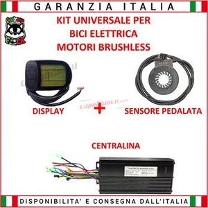 Kit Centralina+ Display LCD5 +Pas Universale 48V 30A Motori Brushless - Imagen 1 de 5