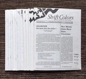 RARE 14-LOT 1993-2002 Shift Colors: Navy Personnel Command Newsletter - Bild 1 von 8