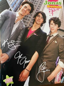 The Jonas Brothers, Full Page Vintage Pinup - Picture 1 of 1