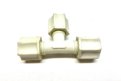 Jaco 70-4-P-PG Union Tee Fitting 1/4" Tube 7/16-20" Thread - Image 1 of 3