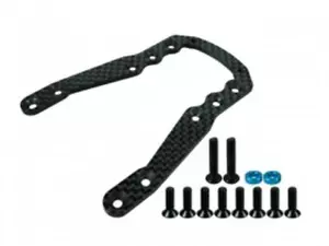 3RACING FF03-13/WO GRAPHITE Cubierta superior trasera PARA 1/10 RC FWD TAMIYA FF-03 Car - Imagen 1 de 1