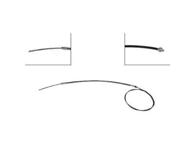 Cable de freno de estacionamiento para Mercury Cougar 1967 Dorman 15434SRQG cable de freno de estacionamiento Foto 1 de 2