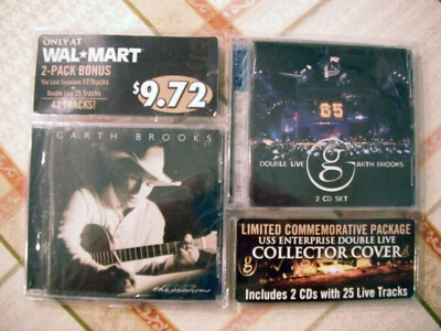 GARTH BROOKS THE SESSIONS & DOUBLE LIVE SEALED   - Image 1 of 4