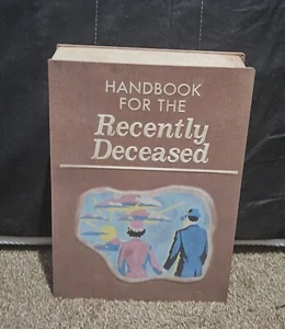 Beetlejuice Recently Deceased Handbook Regal Exclusive Popcorn Bucket - Picture 1 of 3