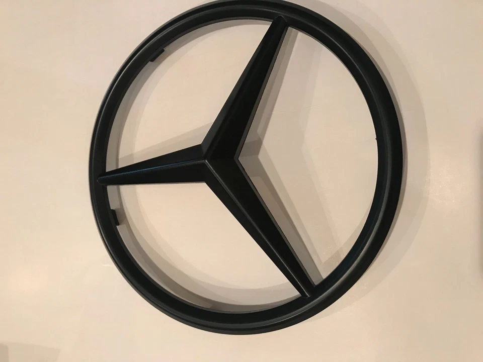 1X Sprinter emblemas de estrella delantera emblema de rejilla negra para camioneta OEM nuevo Foto 1 de 4