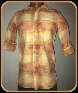 ART CLASS LONG SLEEVE BUTTON DOWN FLANNEL SHIRT SIZE YOUTH XL 16 FREE SHIPPING - Picture 1 of 6