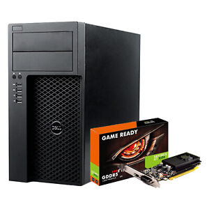 Tour de jeu PC i7 Dell 32 Go 1 To SSD carte graphique Nvidia GT1030 AMD RX550 DDR5 HDMI