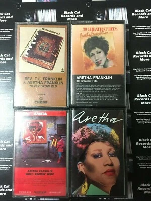 Aretha Franklin Never Grow Old (w/ Rev C.L.) Who's Zoomin' Who, 30 Greatest Hits - Image 1 of 4