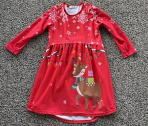 Girl’s Size 10 Sunshine Swing Flannel Christmas Nightgown - Picture 1 of 1