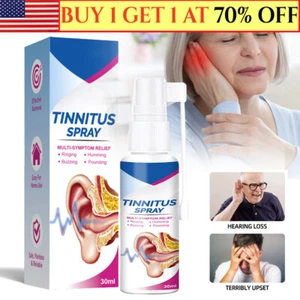 Tinnitus Spray Ohr Klingeln Linderung Ohrentropfen Hören 30ml - Bild 1 von 6