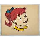 1950's vintage Lithograph Elementary School sight word card from a pack MCM 