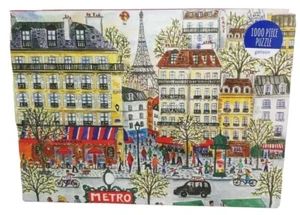 Galison Michael Storrings Designer Paris Puzzle, 1,000 Pieces, 20”x27” NEW - Picture 1 of 6