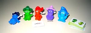 KINDER 2006/07 SET COMPLETO PAINTY TEN 5 FIGURE + CARTE+ 6 CARTINE 2S-17/27 - Picture 1 of 2