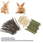 Hamster Chew Toy Set Safe Non Toxic Branch Grass Stick Sweet Bamboo Mi GOF