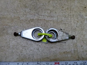 1967 Suzuki T20 X6 Hustler S818. rear wheel adjusters - Picture 1 of 5