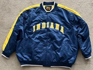 Chaqueta de Colección Banks G-III Big Man Talla 4XL Indiana Pacers Estilo Starter - Imagen 1 de 9