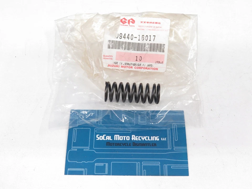 1986 - 2023 RM85 RM85L RM80 RM80S 原始设备制造商铃木离合器弹簧,数量 1 — 第 1/1 张图片