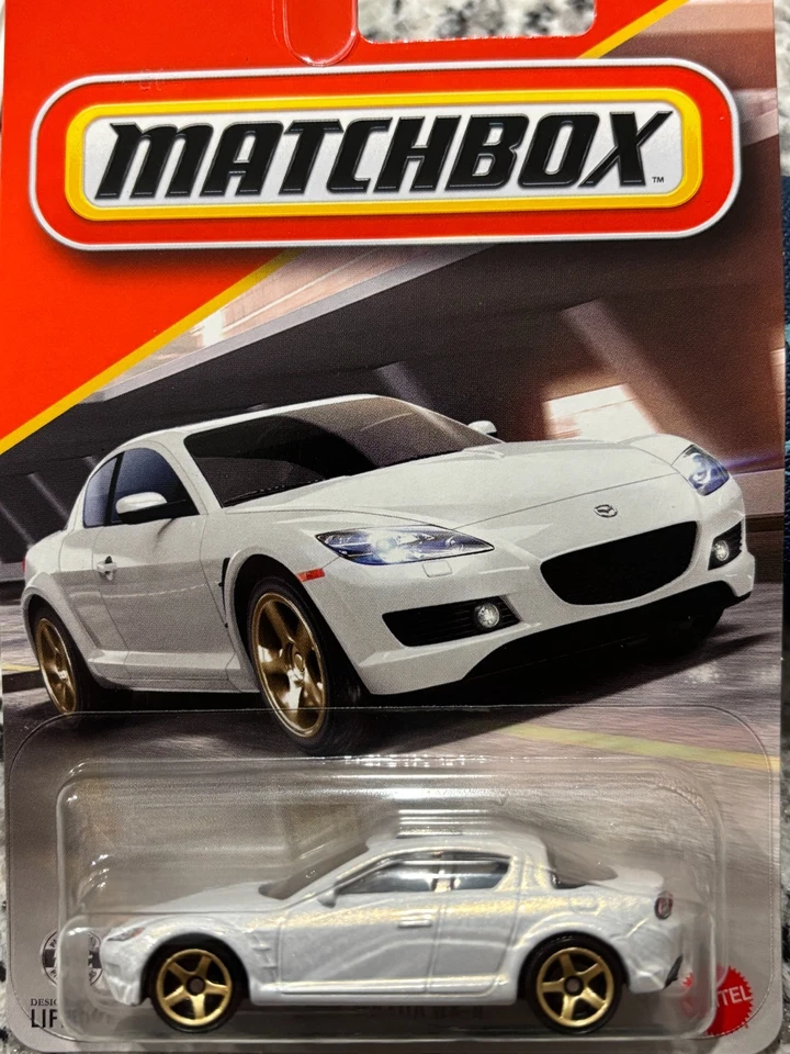 Mazda RX-8 2004 #19 Matchbox blanco perla Foto 1 de 1