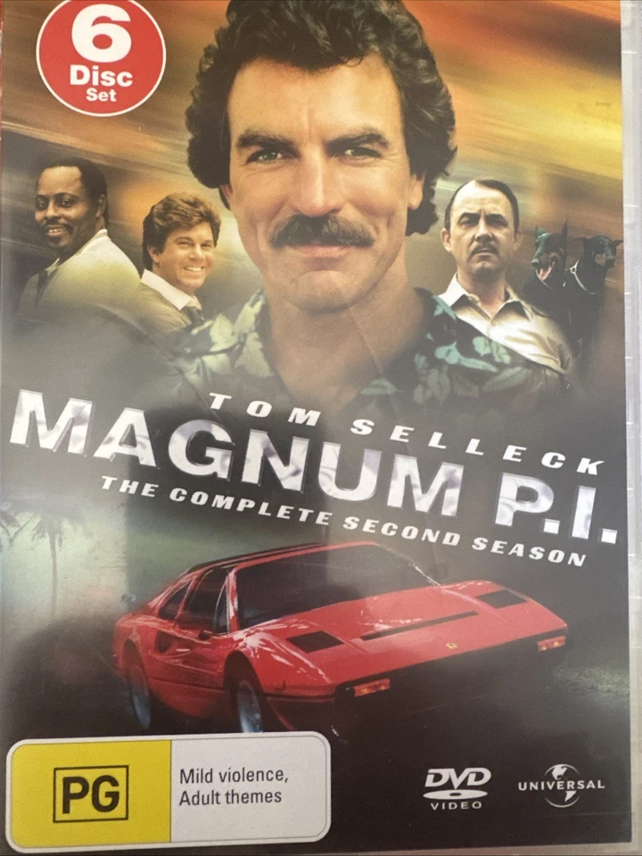 Magnum PI The Complete Second Season Tom Selleck Drama Action - image 1 of 1