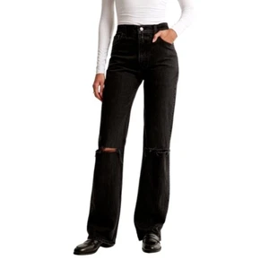 Abercrombie & Fitch Damen 32 High Rise 90s Relaxed Jeans Curve Love - Bild 1 von 15