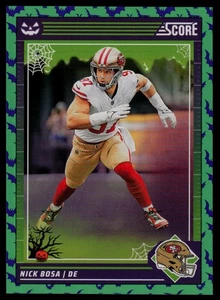 2024 Score-A-Treat Green Bats #248 Nick Bosa San Francisco 49ers - Picture 1 of 2