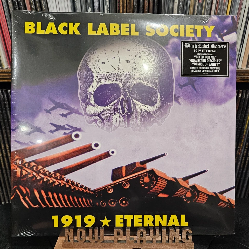 BLACK LABEL SOCIETY - 1919 Eternal LIMITED BLACK Vinyl 2LP NEW/SEALED zakk wylde Foto 1 de 3
