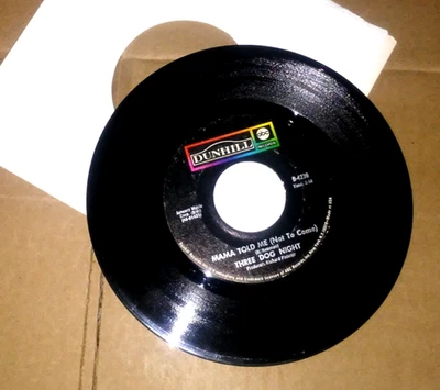 THREE DOG NIGHT Mama Told Me (Not To Come)/Rock And Roll Widow ABC  45 RPM L@@K! - Image 1 of 2