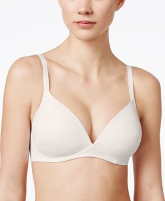 Sujetador WARNERS 01298 Elements of Bliss sin cables con elevación talla 36A blanco venta al por menor $44 Foto 1 de 4