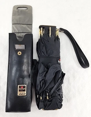 Vintage Knirps 2000 Umbrella Compact Water Resistant  with Carrying Case Adult - Image 1 of 4