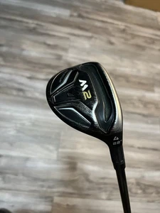 2016 Taylor Made M2 22 degree 4 Hybrid Reax 65 Graphite Regular Flex - Picture 1 of 6