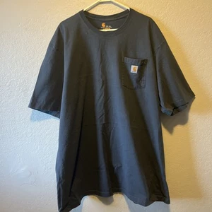 Carhartt T-Shirt Men’s 3XL Tall Gray Original Fit Pocket Tee Shirt - Picture 1 of 6