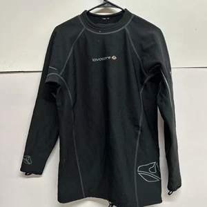 Lavacore Unisex Wetsuit Top. Size Large. Black.  Partial Zip. Good Condition - Picture 1 of 7