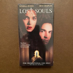 Lost Souls VHS 2001 Screener Promo Tape Brand New Sealed Winona Ryder - Picture 1 of 6