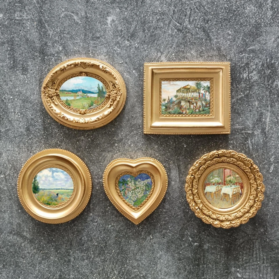 Marco de fotos de escritorio para mesa o pared para colgar marco de fotos para granja Foto 1 de 1