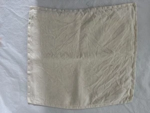 POTTERY BARN ivory linen pillow cover 18" - Picture 1 of 3