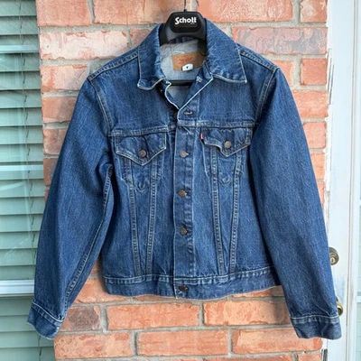 Vintage 70s Levi’s Men’s Denim Blue Jean Jacket - Size 42 - 70505 0217 type 3 - Image 1 of 4