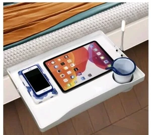 Bedside Shelf for Bunk Bed & Top Bunk, College Dorm Room Essentials, Clip on Nig - Picture 1 of 4