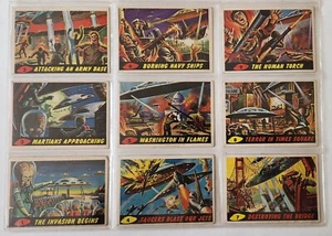 mars attacks 1962 original COMPLETE SET - Picture 1 of 14