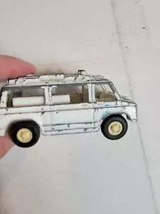 Vintage Tootsie Toy White Rescue Van Vintage Retro - Bild 1 von 5