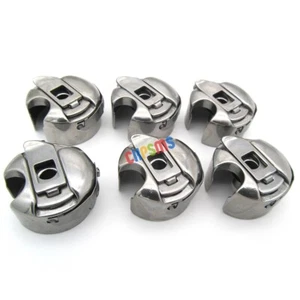 6 PCS. INDUSTRIAL SEWING MACHINE BOBBIN CASE FIT FOR JUKI CONSEW SINGER BROTHER - Picture 1 of 2